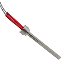 Resistencias para estufas de pellet 220v 250w Φ 9.5mm bujia de encendido pellets 140 150 160 170 180mm (Longitud 140mm)